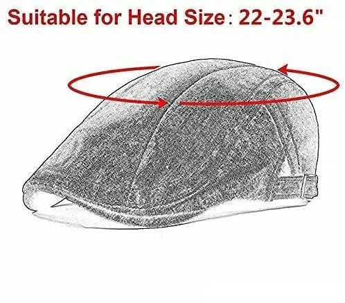 Brand Cotton Retro Beret with Embroidery – Effortless Style for All