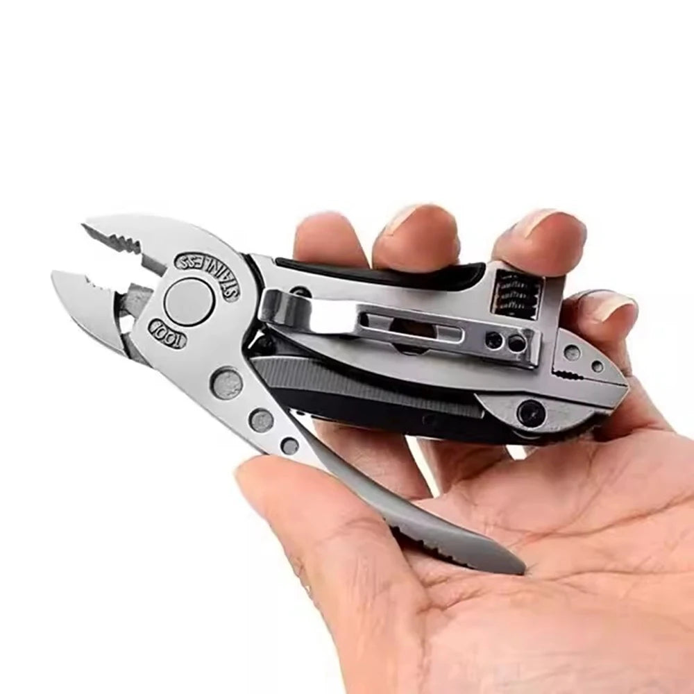 Portable Pocket Multitool Pliers - Compact & Reliable