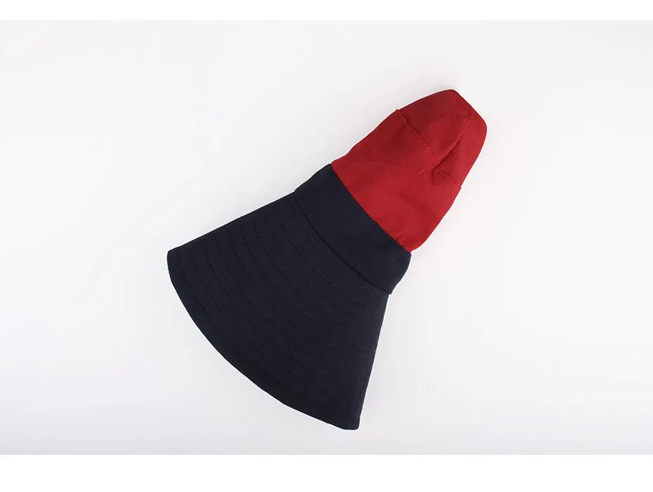 Adjustable Safari Sun Hat – Wide Brim UV Protection Summer Hat with Ponytail Hole