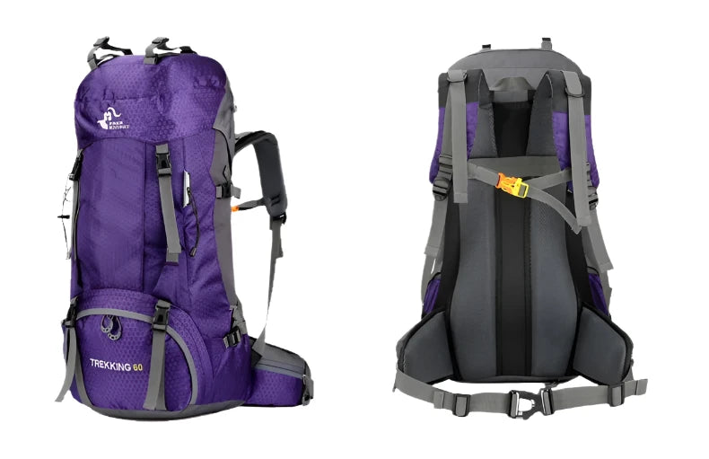 60L Mountaineering Bag – Durable Hiking Backpack