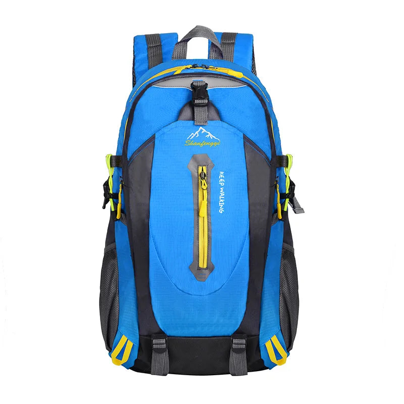40L Mountaineering Backpack – Waterproof Outdoor Hiking Bag for Men and Women