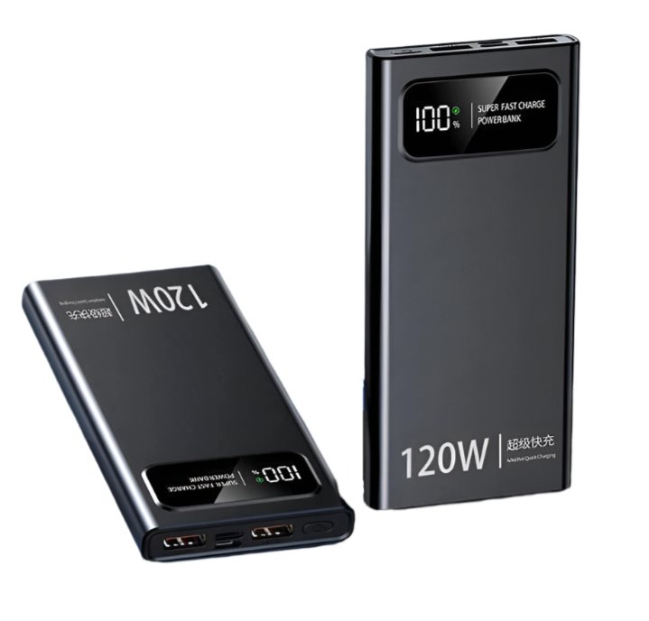 200,000mAh 120W Power Bank – Ultra Fast Charging & High Capacity