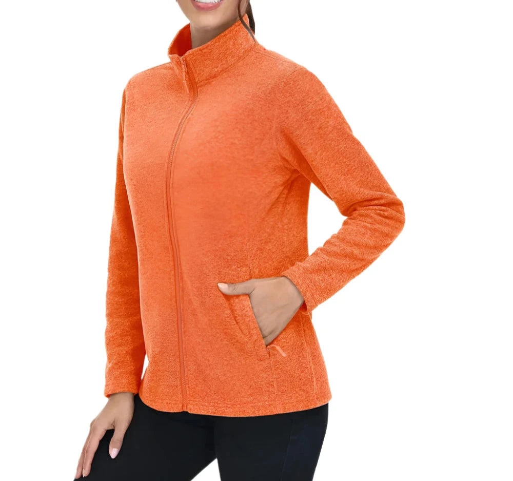 Spring/Autumn Lightweight Fleece Jackets – Comfort Meets Style