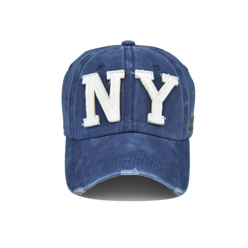 Retro-Style New York Snapback Baseball Cap