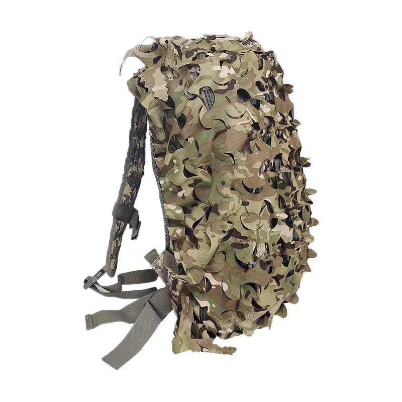 3D Camo Net Backpack Cover – Ultimate Camouflage Protection