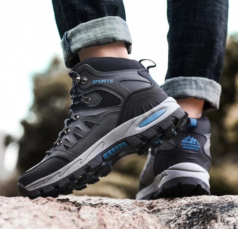 Unisex Hiking Shoes – Wear-Resistant, Winter-Ready Trekking Sneakers