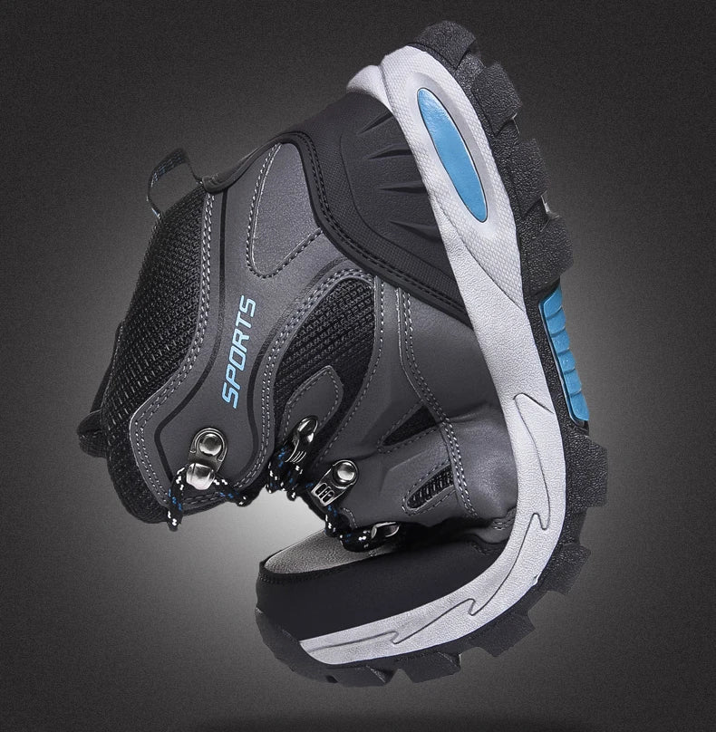 Unisex Hiking Shoes – Wear-Resistant, Winter-Ready Trekking Sneakers