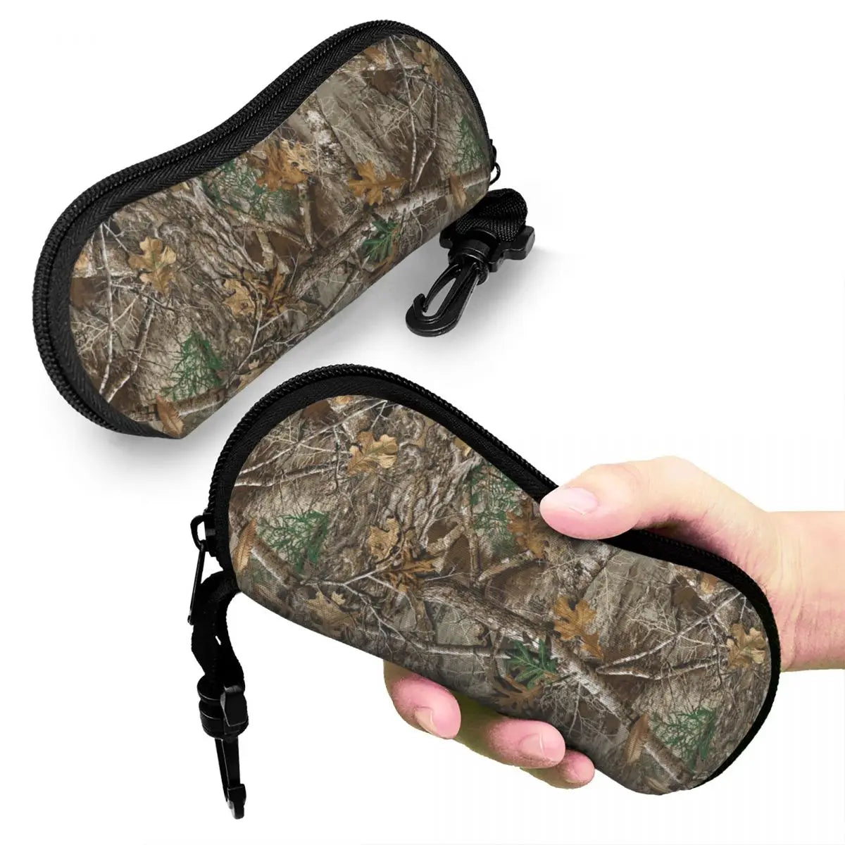 Soft Camouflage Sunglasses Case