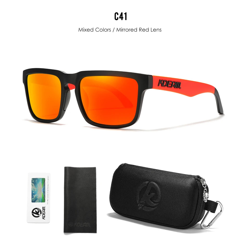 Polarized Square Sunglasses – Stylish & Durable for Men and Women