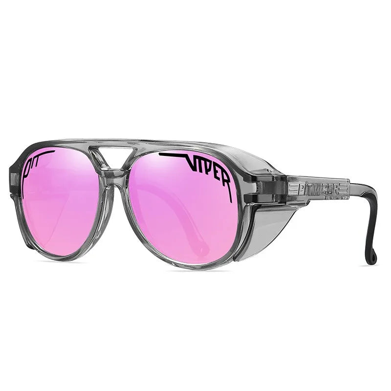 UV400 Pit Viper Steampunk Sunglasses – Bold Vintage Eyewear for Men & Women