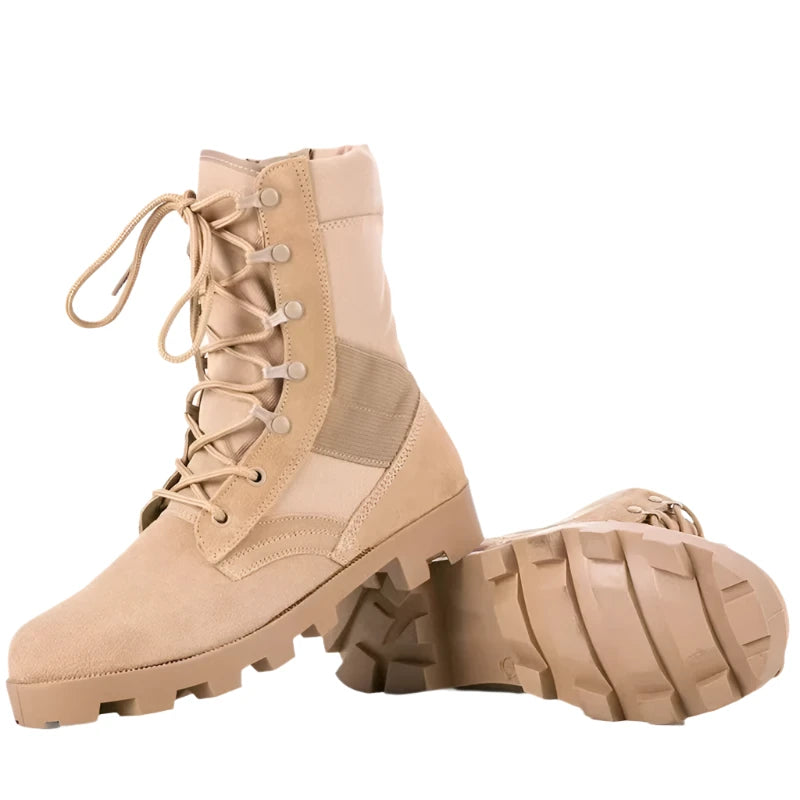 Tactical High-Top Boots – Shock-Absorbing and Durable for Outdoor Adventures