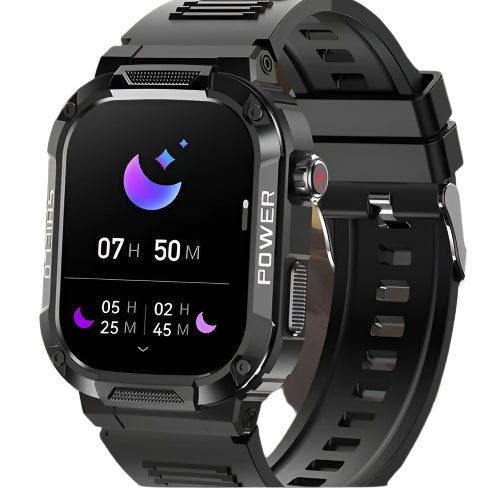2024 Military-Grade Smartwatch – Rugged, Waterproof, and Ready for Action