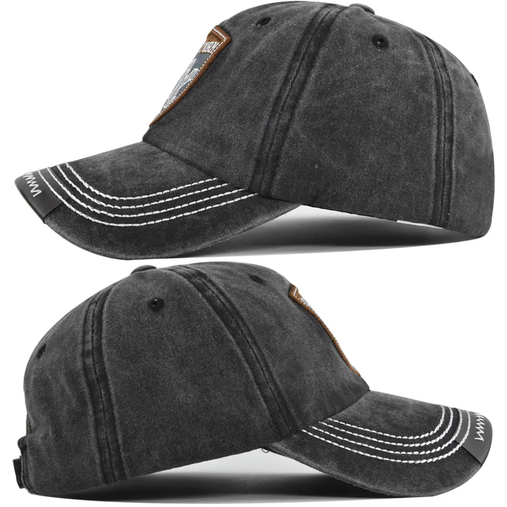 Retro-Style New York Snapback Baseball Cap