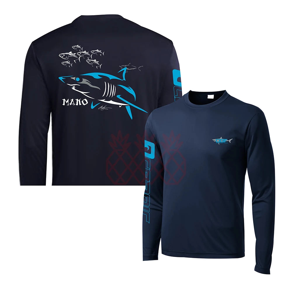 Long Sleeve UPF 50+ Fishing Jersey – Breathable Sun Protection