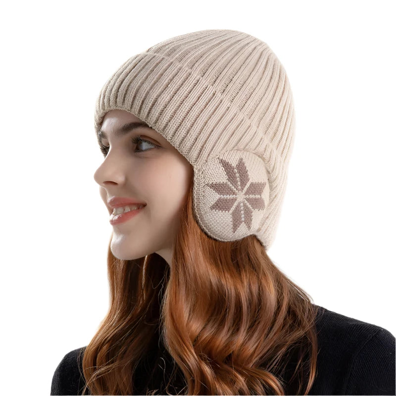 Winter Men’s Warm Knitted Woolen Hat – Ultimate Ear Protection Beanie