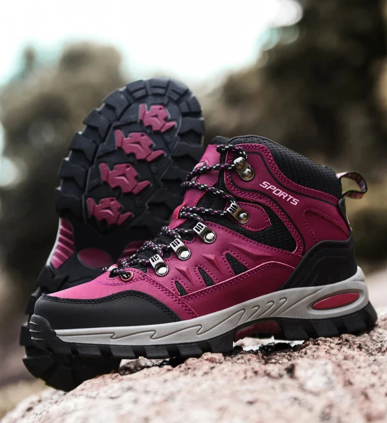 Unisex Hiking Shoes – Wear-Resistant, Winter-Ready Trekking Sneakers
