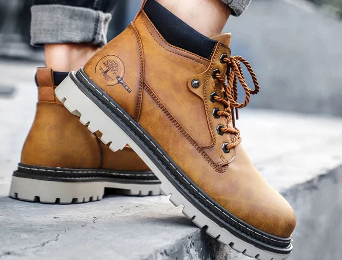 Men’s Retro Boots – Stylish Comfort for Autumn & Winter