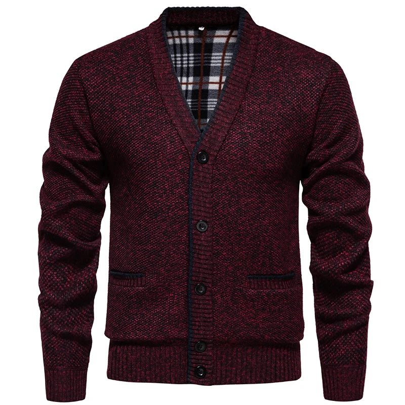 Stand Up Collar Cardigan – Warm & Casual