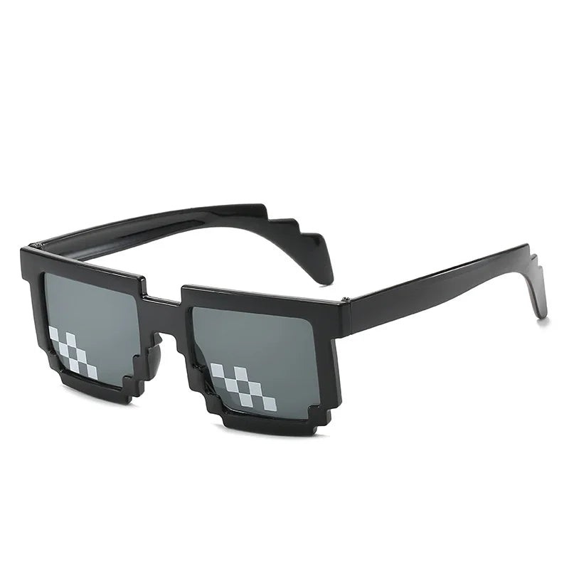 New Fashion Minecraft Style Pixel Sunglasses – Fun, Retro, and Eye-Catching!