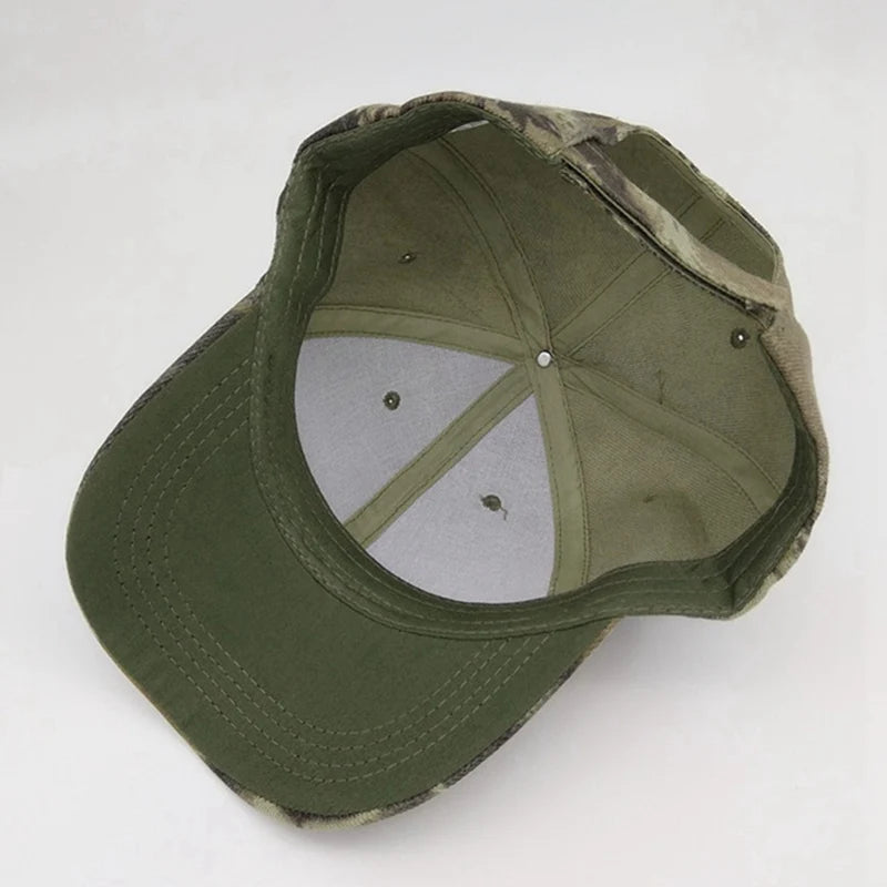 Unisex Jungle Leaves Camouflage Baseball Cap