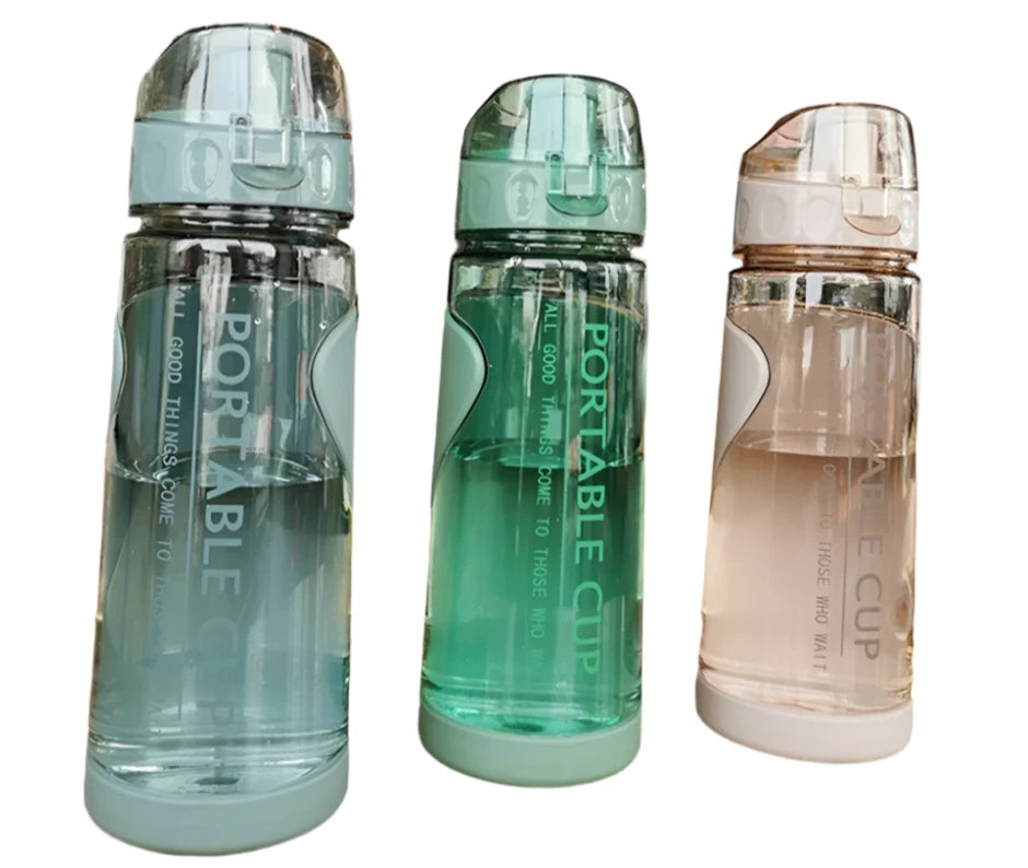 570ML BPA-Free Plastic Water Bottle – Lightweight and Portable