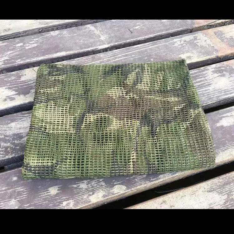 Military Tactical Scarf - Camo Mesh Hunting
