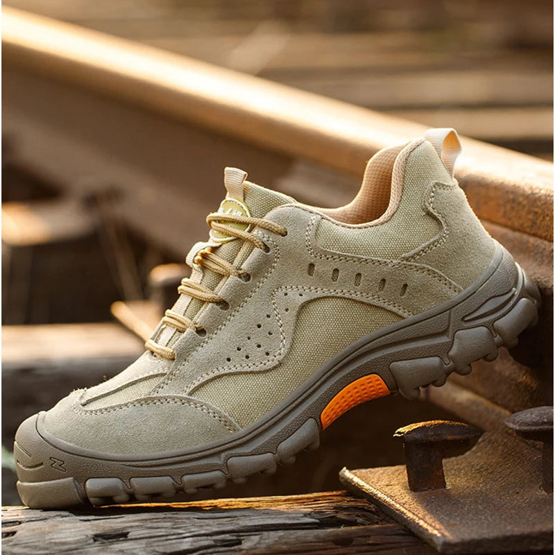 Hiking Training Shoes / Sneakers – Steel Toe Cap and Puncture-Proof Protection