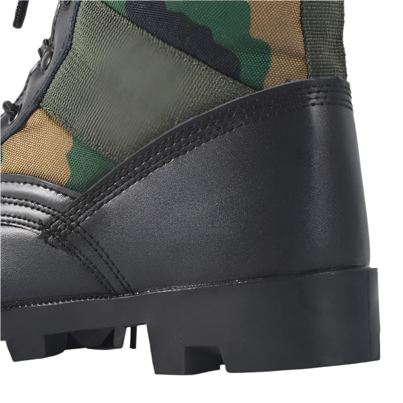 Tactical High-Top Boots – Shock-Absorbing and Durable for Outdoor Adventures