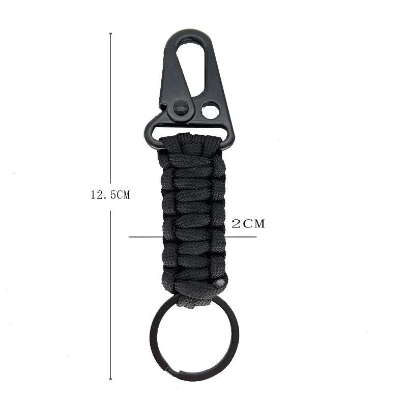Paracord Keychain with Survival Tools – Essential EDC for Outdoor Adventures