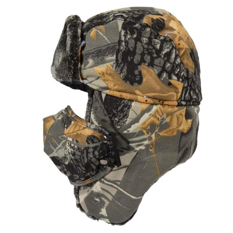 Unisex Thermal Hunting Hat in Camouflage