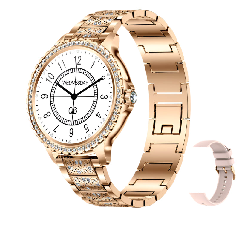 Smart Watch with Heart Rate & Blood Oxygen Monitoring – Stylish Bracelet