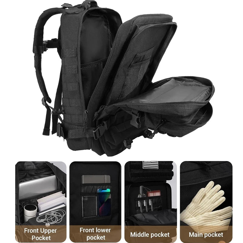 45L Tactical Backpack – Your Ultimate Outdoor Companion