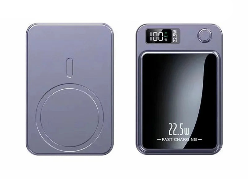 Magnetic Wireless 50,000mAh Power Bank – Fast & Portable Charging