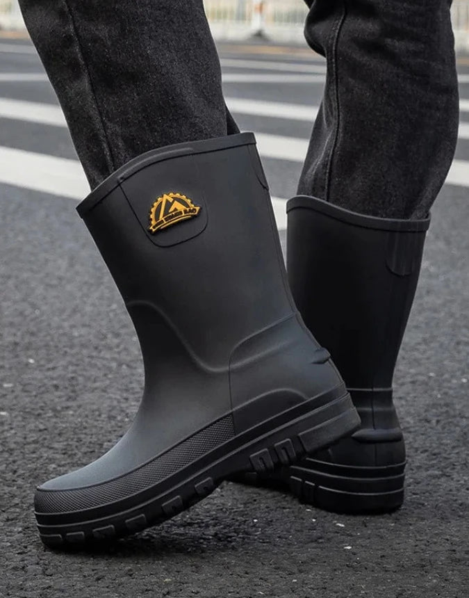 Rain Boots / Wellingtons – Non-Slip Waterproof Rubber Boots