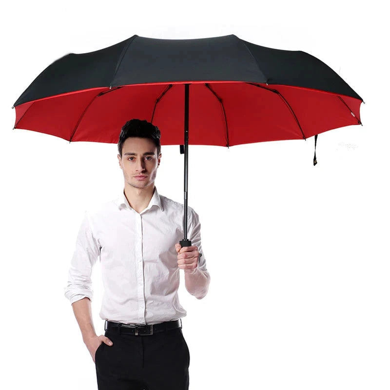 Windproof Double Layer Umbrella, Fully Automatic and Wind Resistant