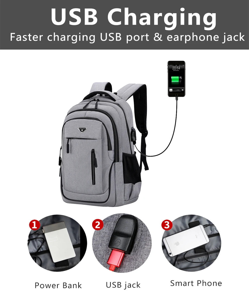 USB Charging Backpack – Fashion Meets Functionality