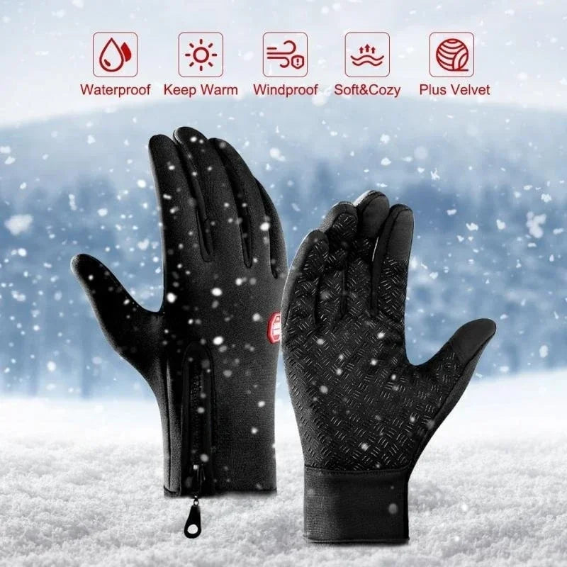 Winter Warm Gloves – Thermal Outdoor Sports Gloves for Hiking, Biking, Skiing and More