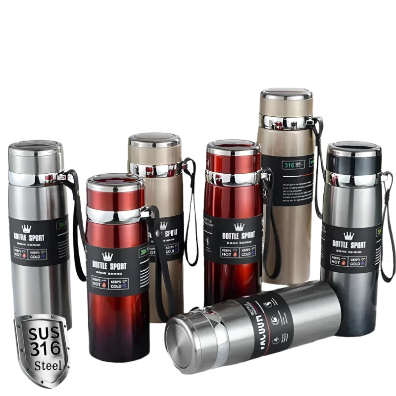 1000ml Gradient Stainless Steel Thermos Bottle