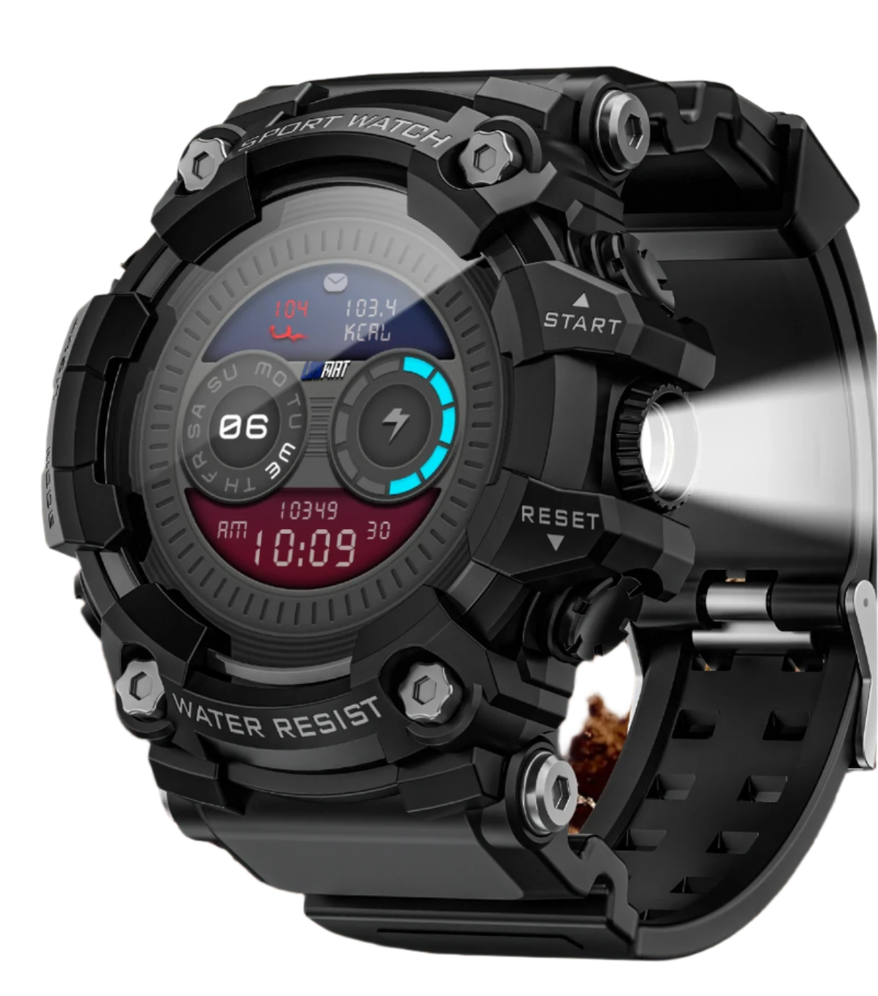LOKMAT ATTACK-GT Upgrade Sport Smartwatch – Rugged, Feature-Packed, and Ready for Adventure