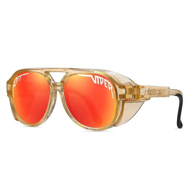 UV400 Pit Viper Steampunk Sunglasses – Bold Vintage Eyewear for Men & Women