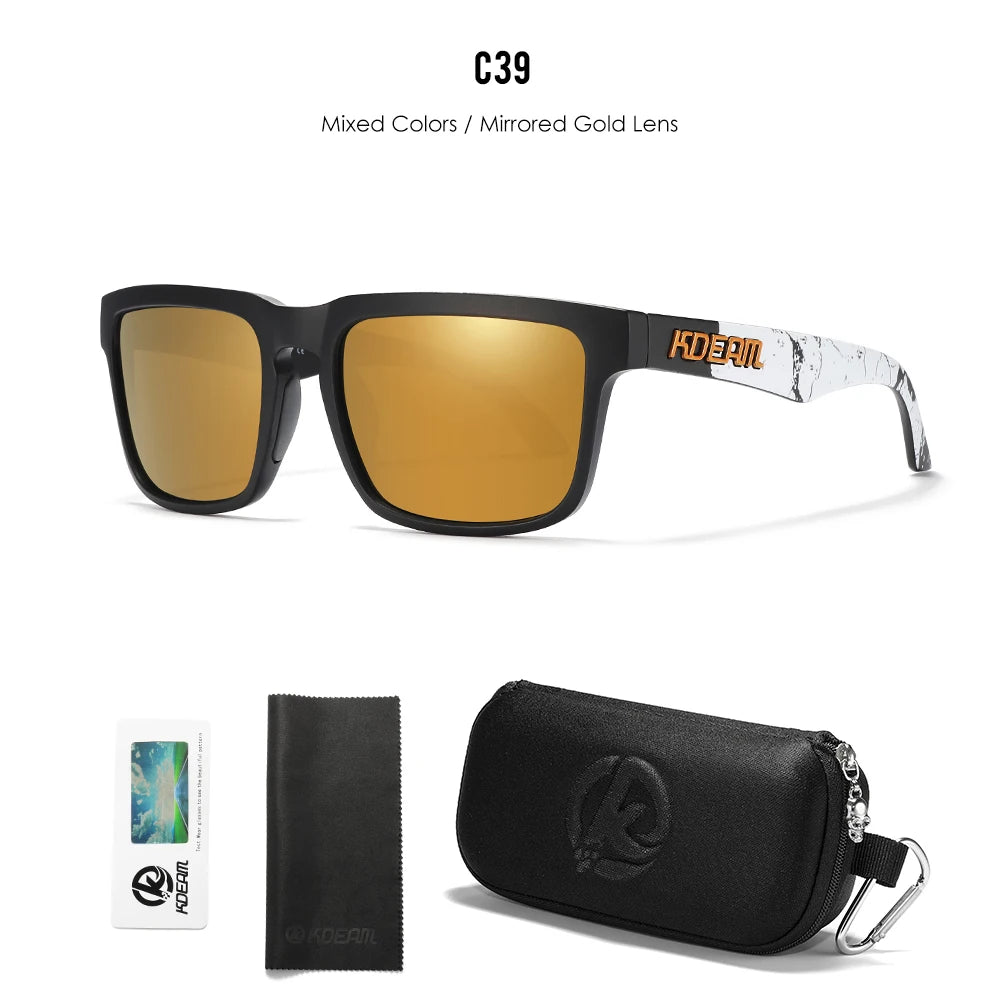 Polarized Square Sunglasses – Stylish & Durable for Men and Women