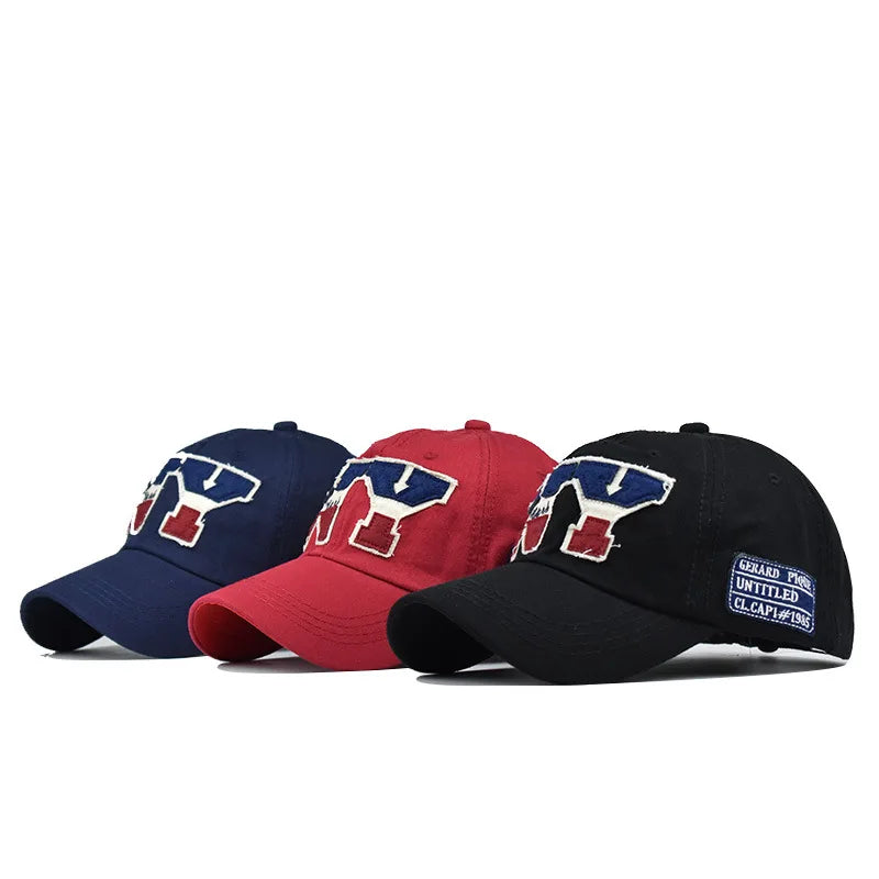 Retro-Style New York Snapback Baseball Cap