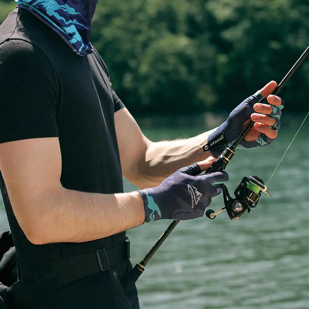 Summer Fishing Gloves – Breathable UV Protection