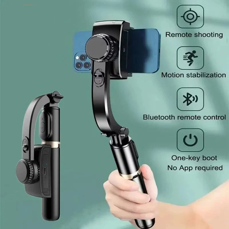 Selfie Stick with Wireless Bluetooth, LED Fill Light, and Extended Tripod (1045mm) for Android & iOS