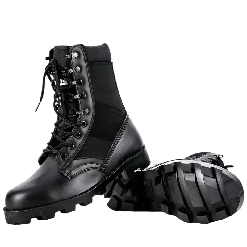 Tactical High-Top Boots – Shock-Absorbing and Durable for Outdoor Adventures