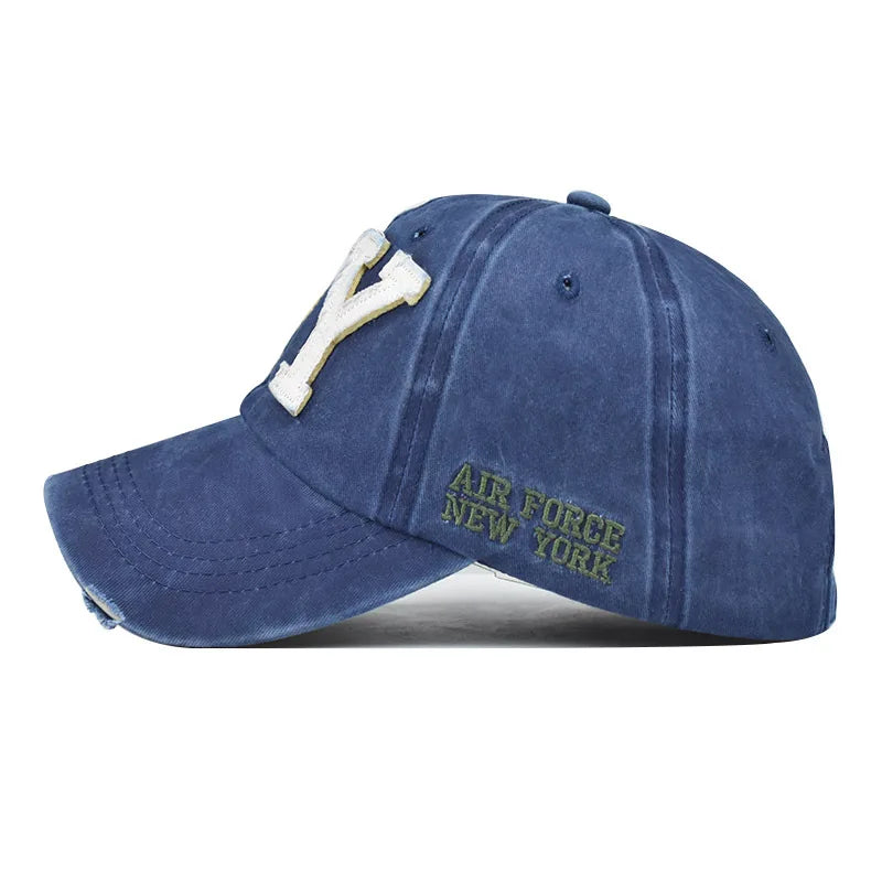 Retro-Style New York Snapback Baseball Cap