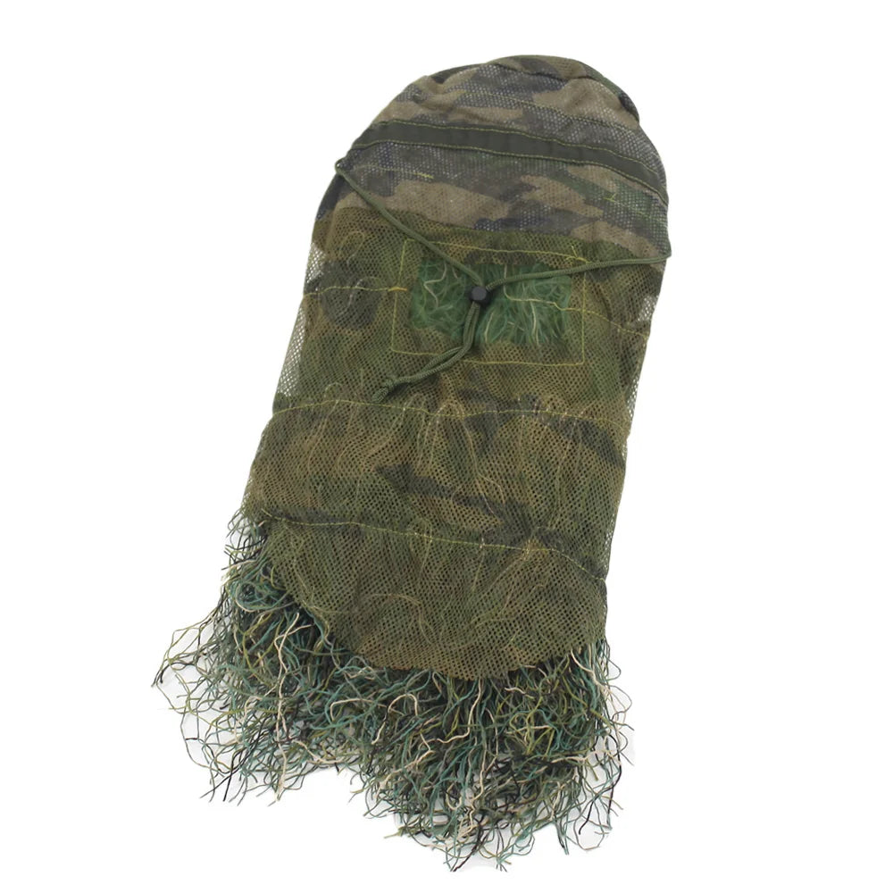 3D Tactical Airsoft Sniper Ghillie Suit Hood