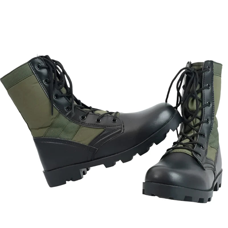 Tactical High-Top Boots – Shock-Absorbing and Durable for Outdoor Adventures