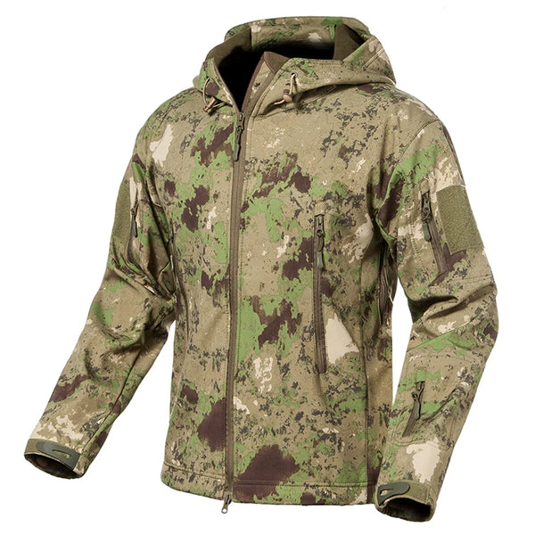 Soft Shell Camouflage Tactical Jackets – 3IXIE