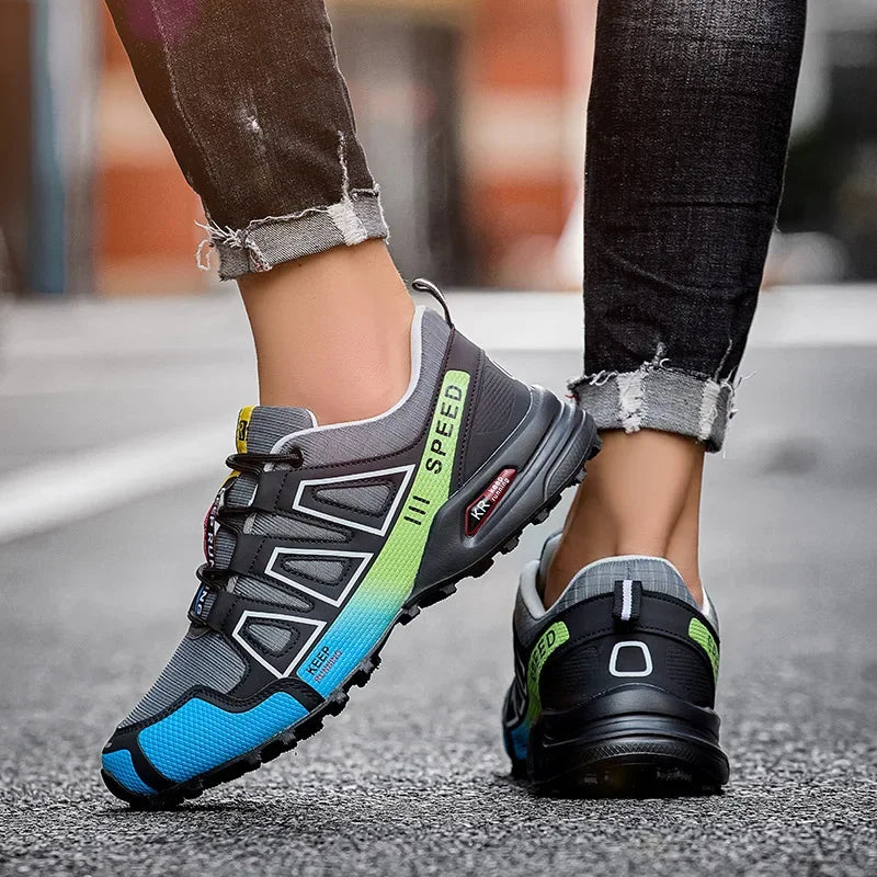 Men’s Hiking Running Shoes – Breathable Outdoor Trainers / Sneakers